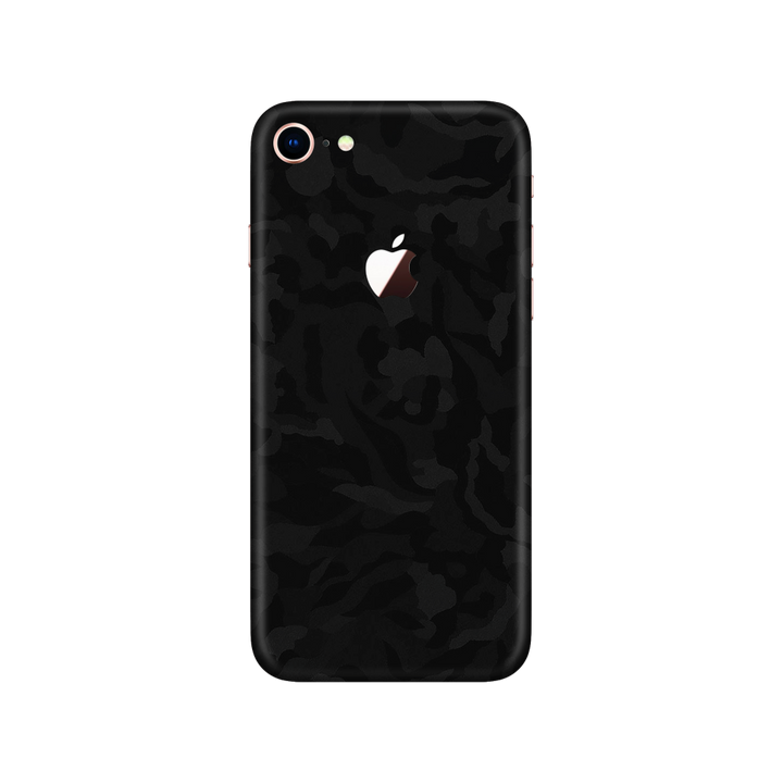 Camo Black Skin for iPhone 8