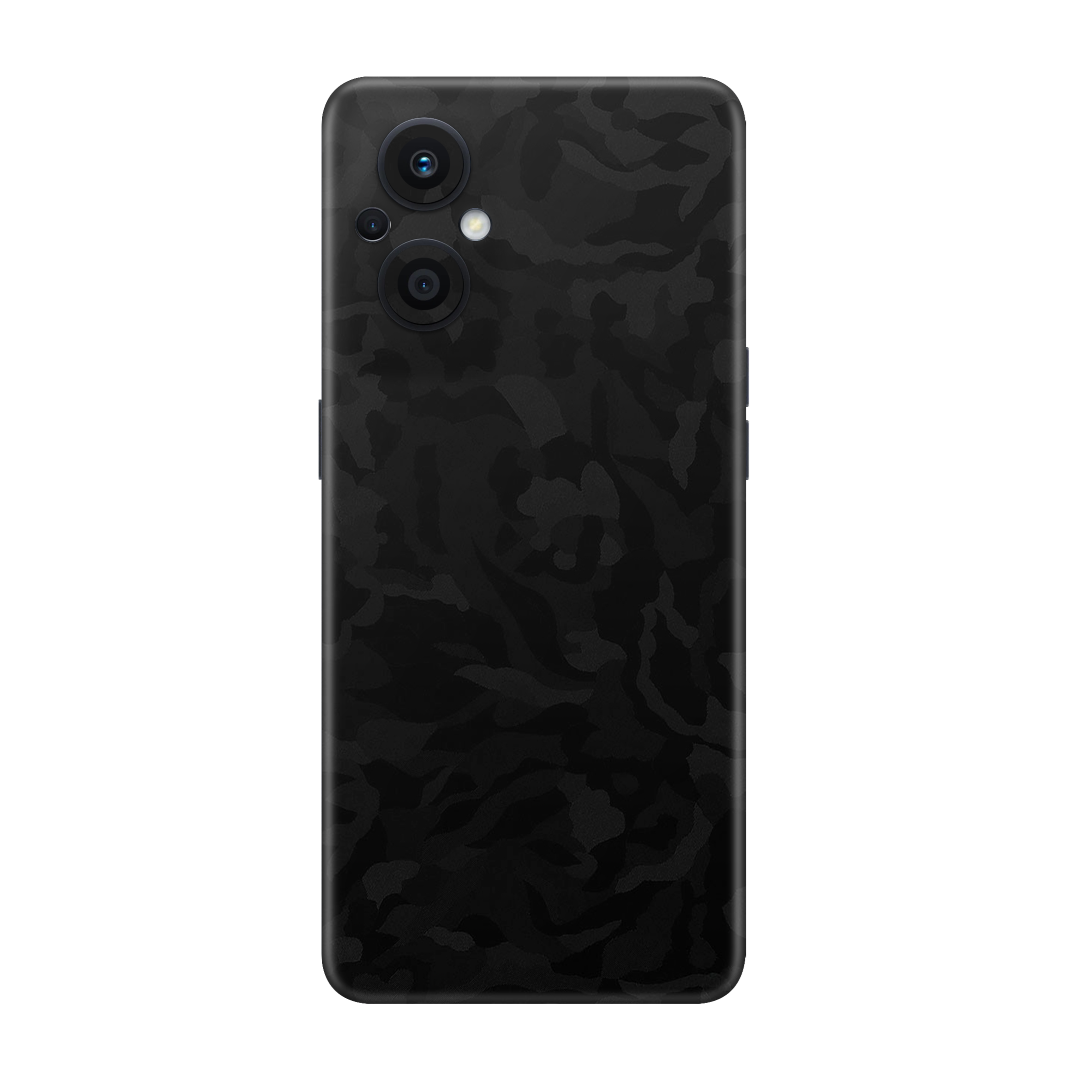 Camo Black Skin for Oppo F21 Pro 5G