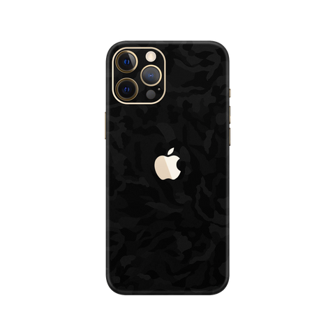 Camo Black Skin for iPhone 12 Pro Max