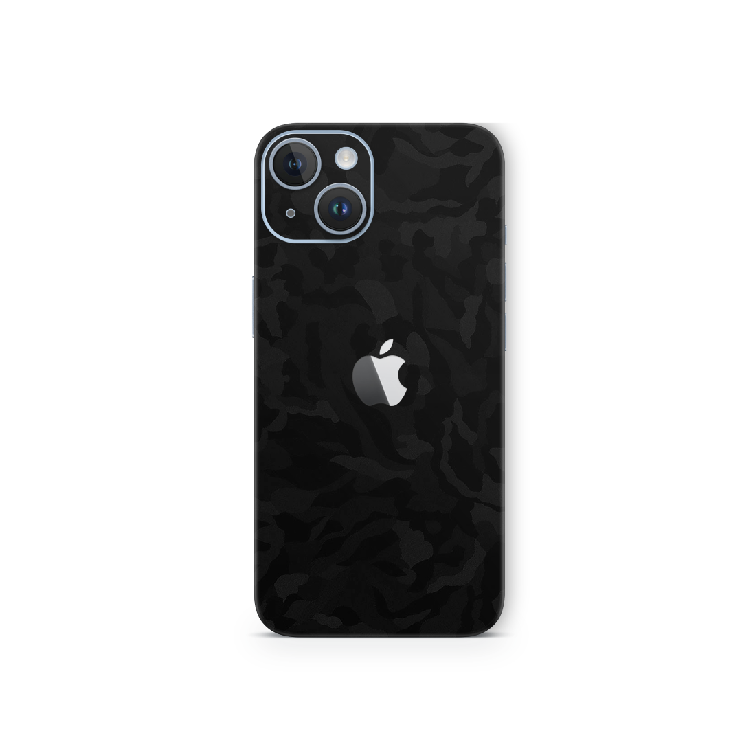 Camo Black Skin for iPhone 14