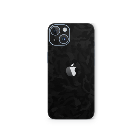 Camo Black Skin for iPhone 14