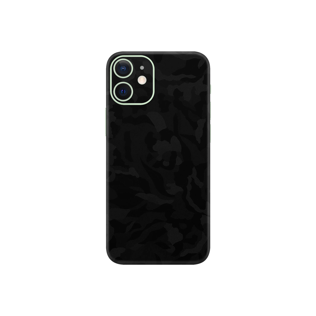 Camo Black Skin for iPhone 12 Mini