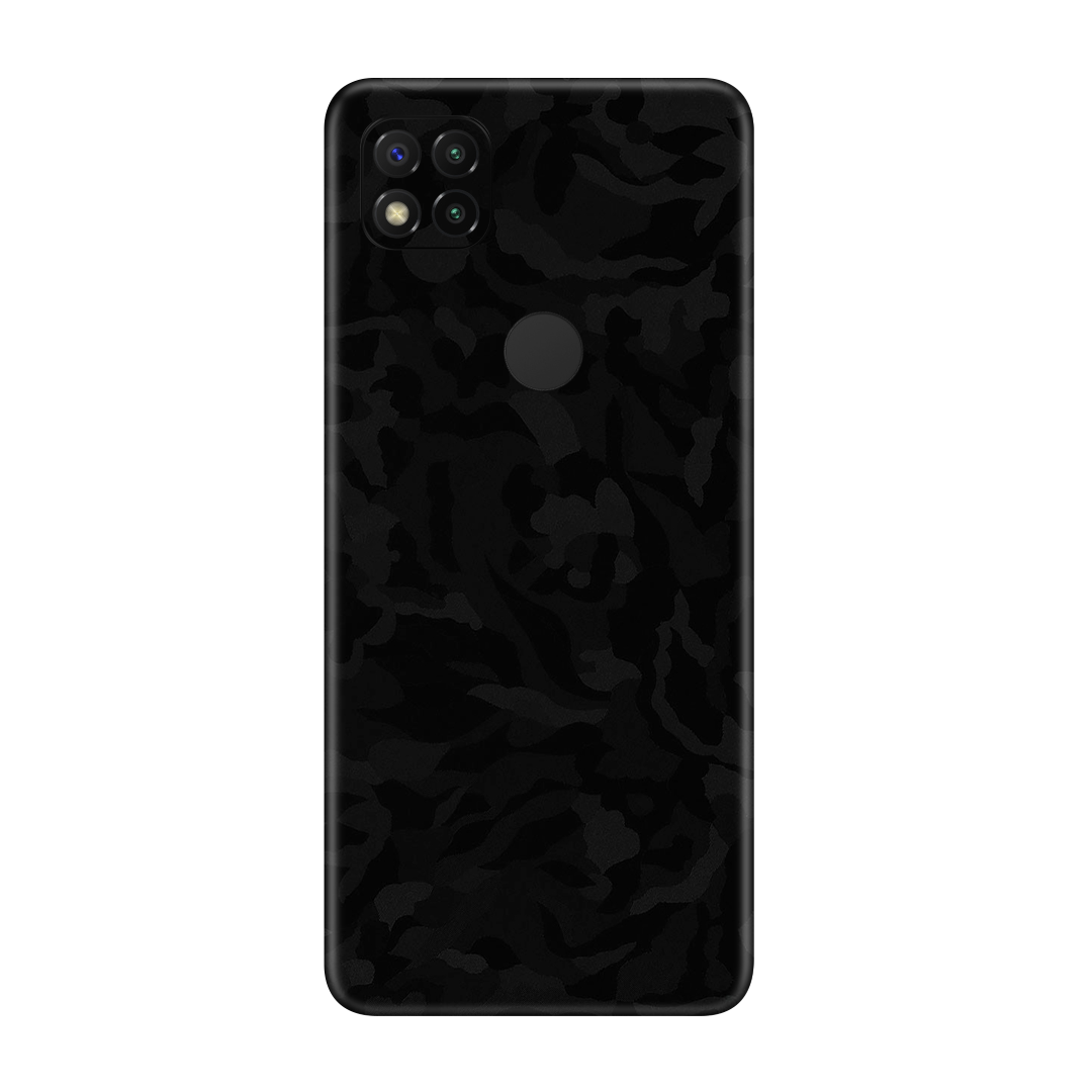 Camo Black Skin for Redmi 9c