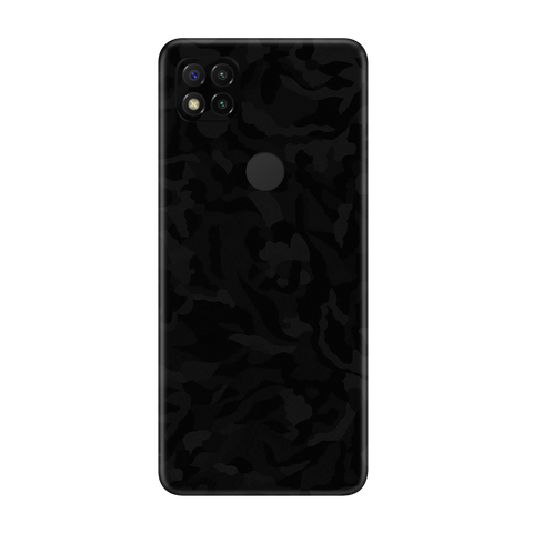 Camo Black Skin for Redmi 9c