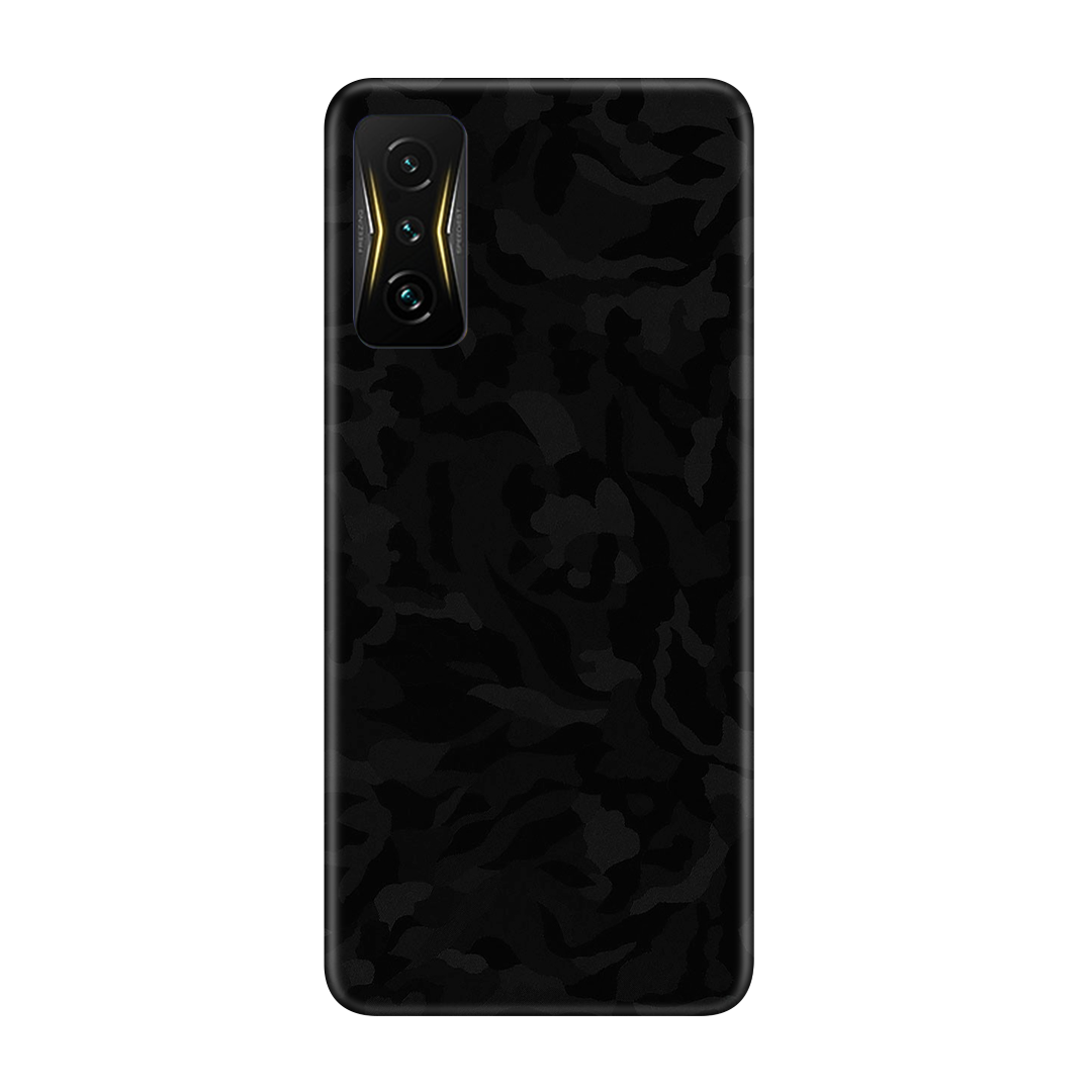 Camo Black Skin for Poco 4 GT