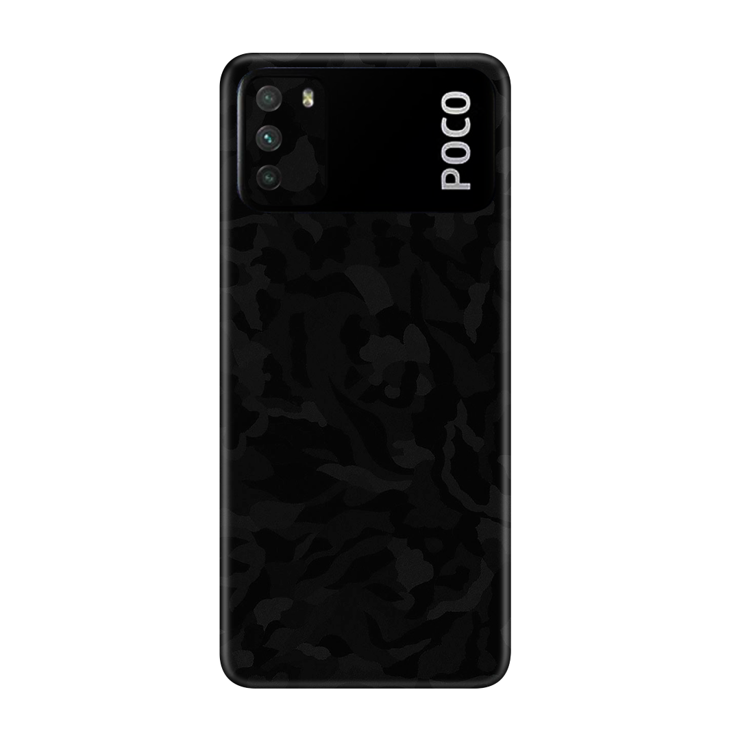 Camo Black Skin for Poco M3