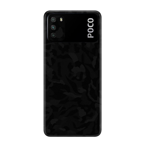 Camo Black Skin for Poco M3