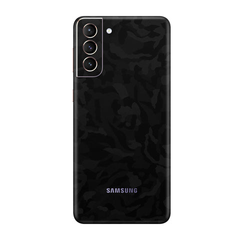 Camo Black Skin for Samsung S21