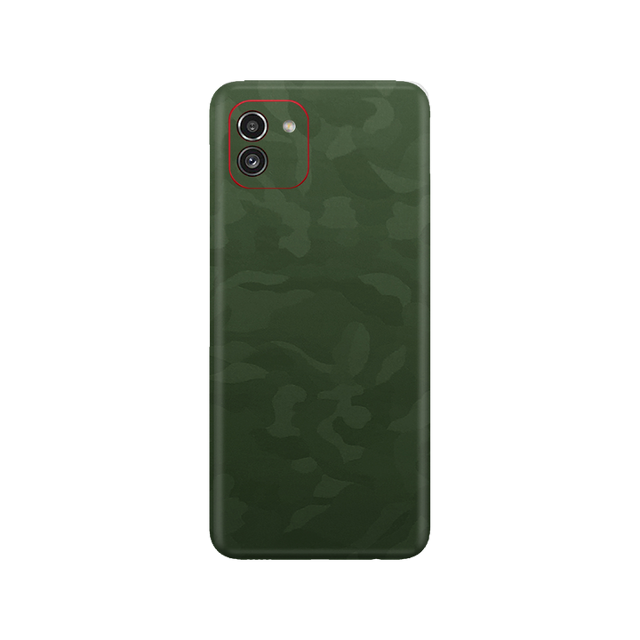 Camo Green Skin for Samsung A03