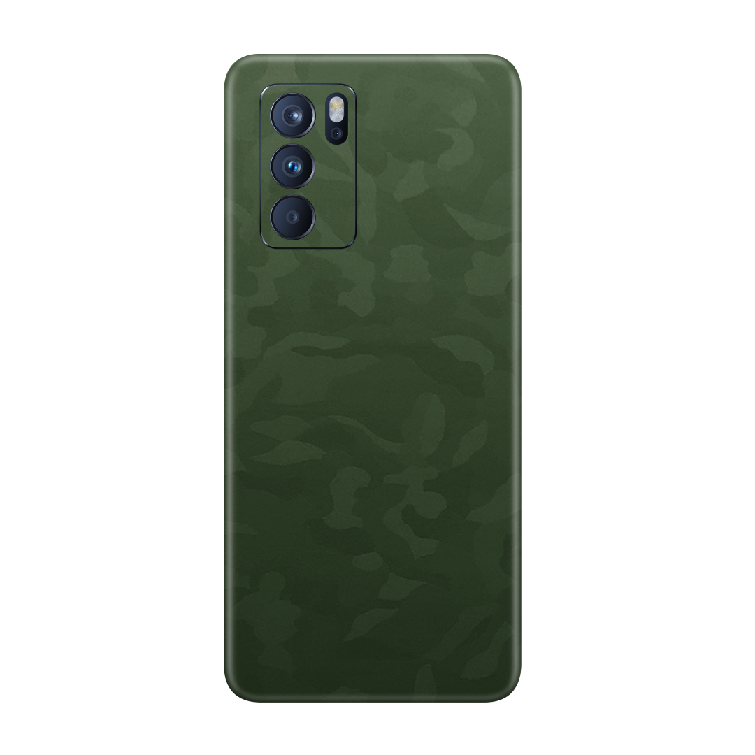 Camo Green Skin for Oppo Reno 6 Pro