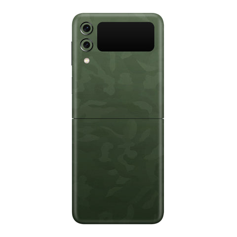 Camo Green Skin for Samsung Flip 3