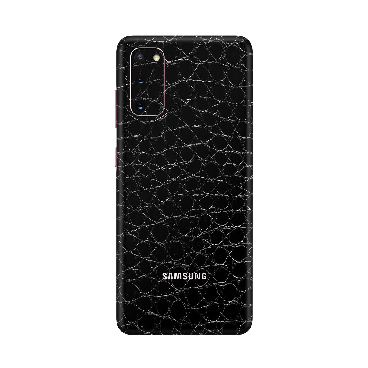 Crocodile Black Skin for Samsung S20 Plus