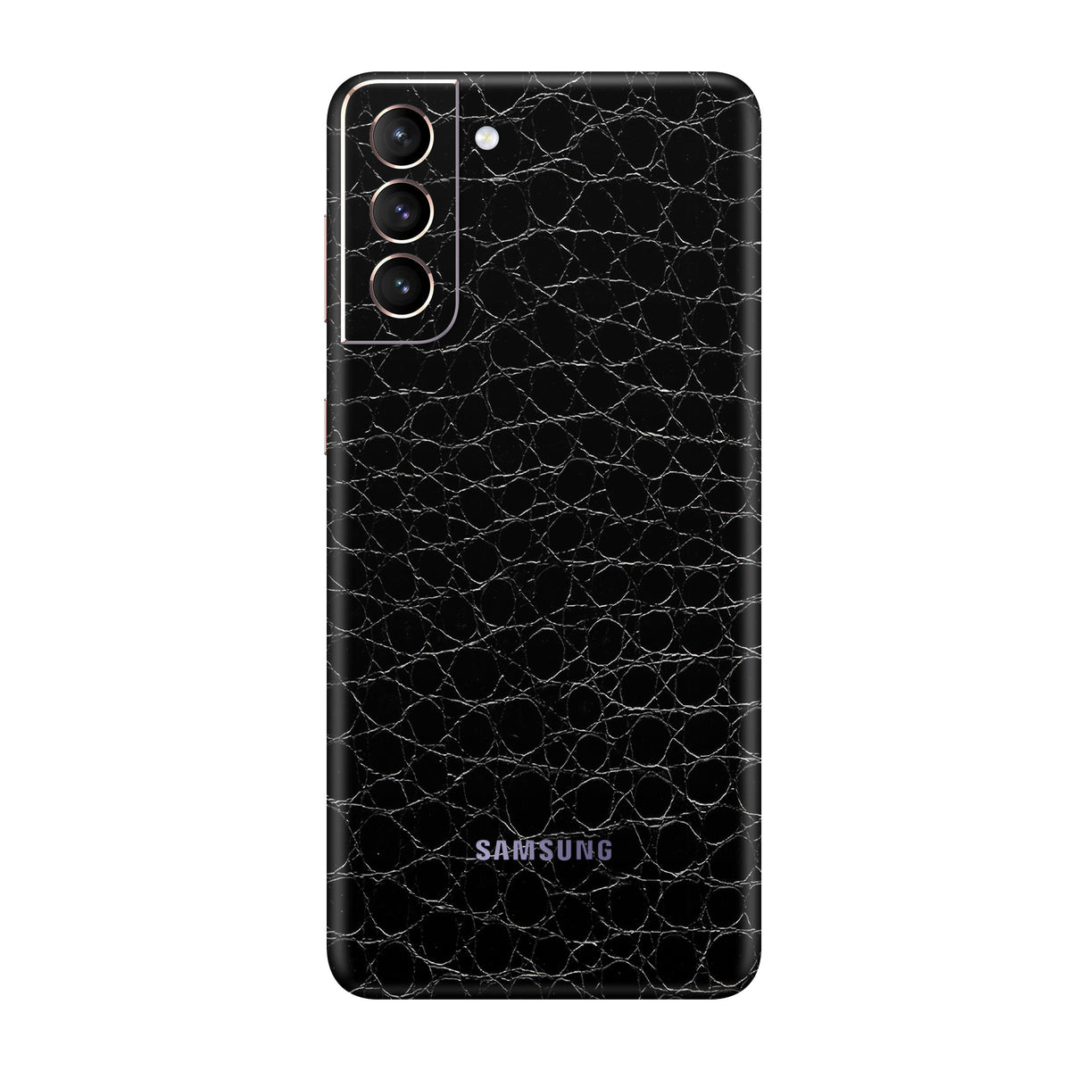 Crocodile Black Skin for Samsung S21