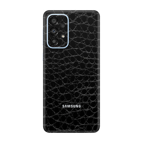 Crocodile Black Skin for Samsung A23