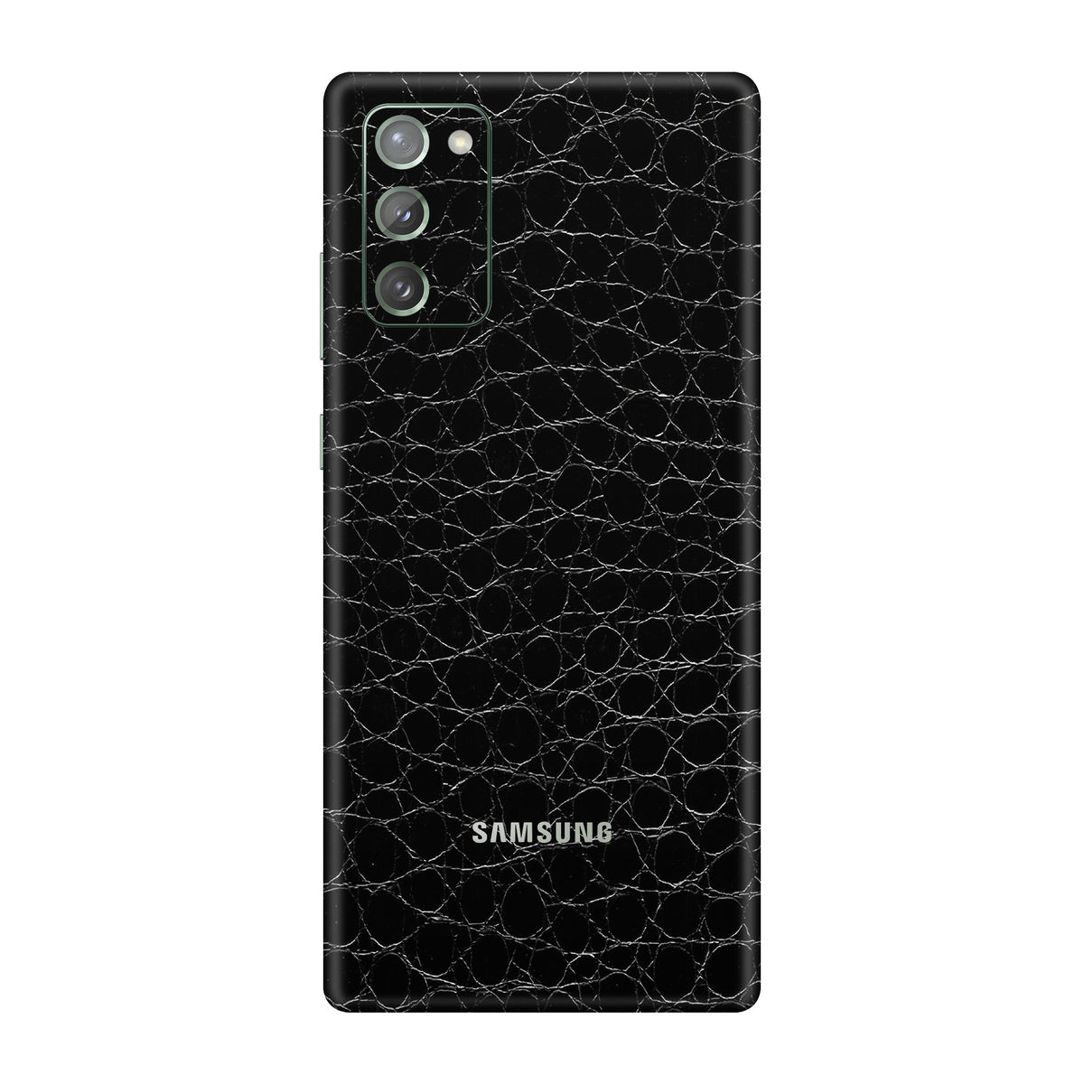 Crocodile Black Skin for Samsung Note 20