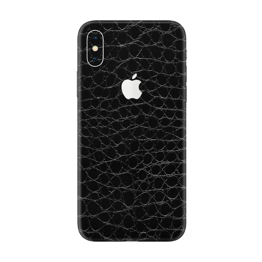 Crocodile Black Skin for iPhone Xs Max