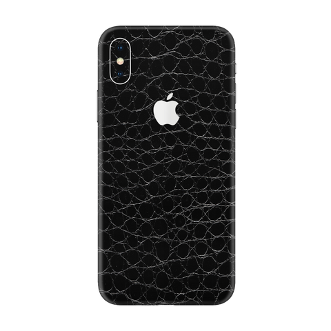 Crocodile Black Skin for iPhone Xs Max