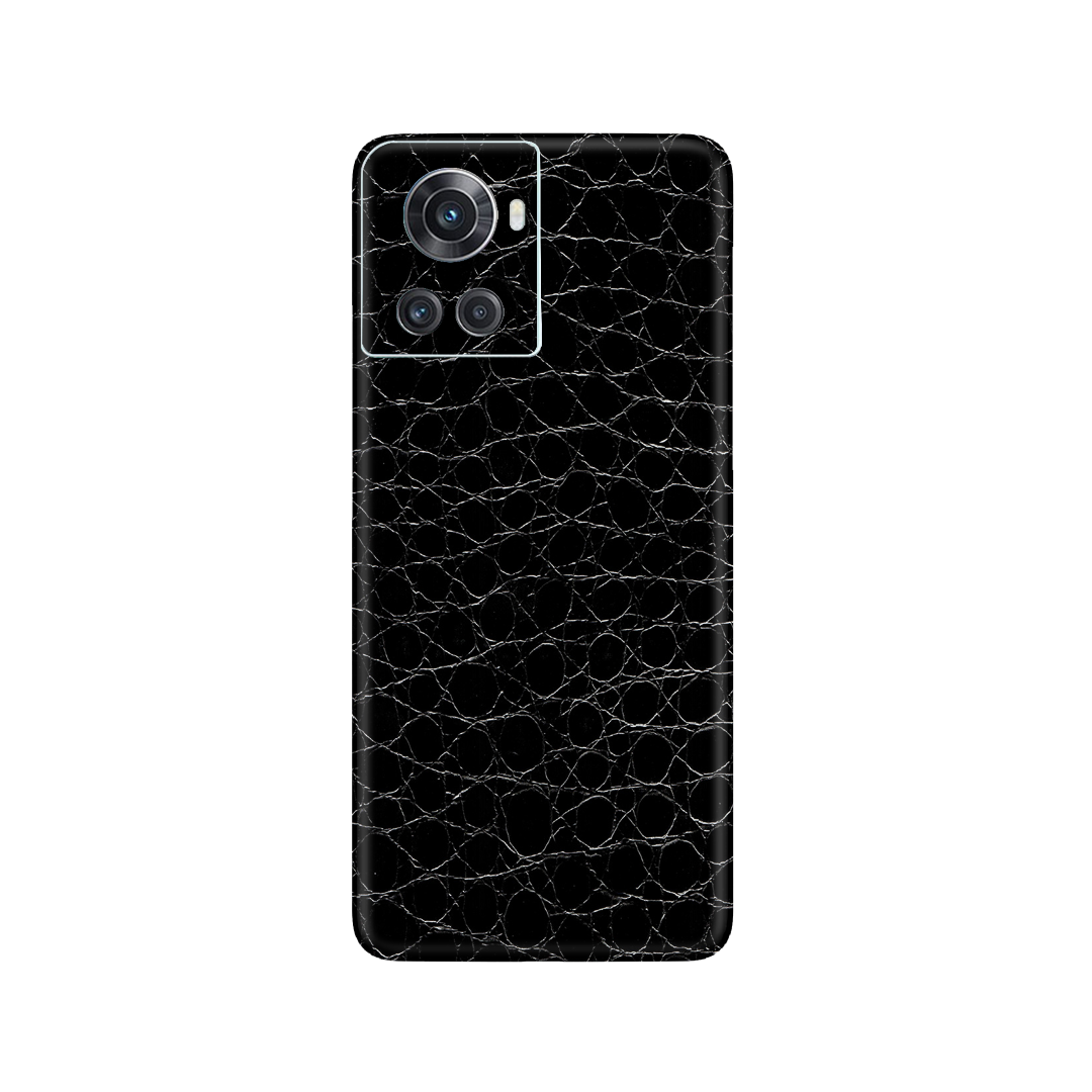 Crocodile Black Skin for OnePlus 10R