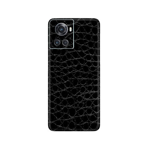 Crocodile Black Skin for OnePlus 10R