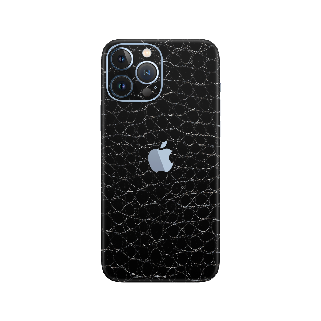 Crocodile Black Skin for iPhone 13 Pro Max