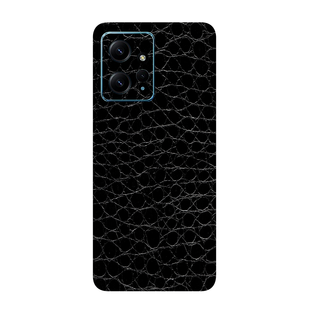 Crocodile Black Skin for Redmi 12 4g