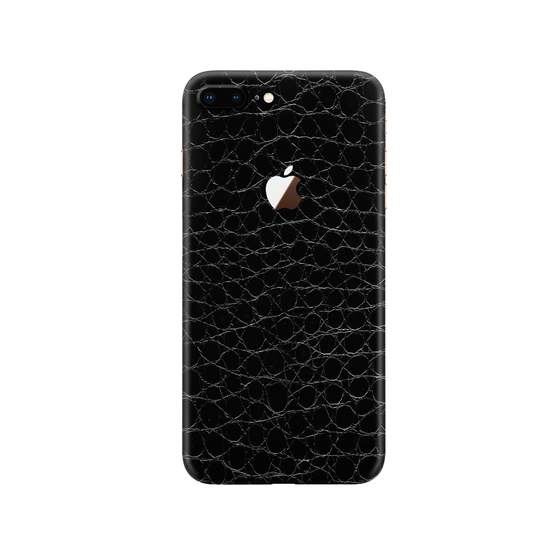 Crocodile Black Skin for iPhone 8 Plus