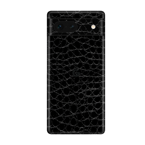 Crocodile Black Skin for Google Pixel 7A