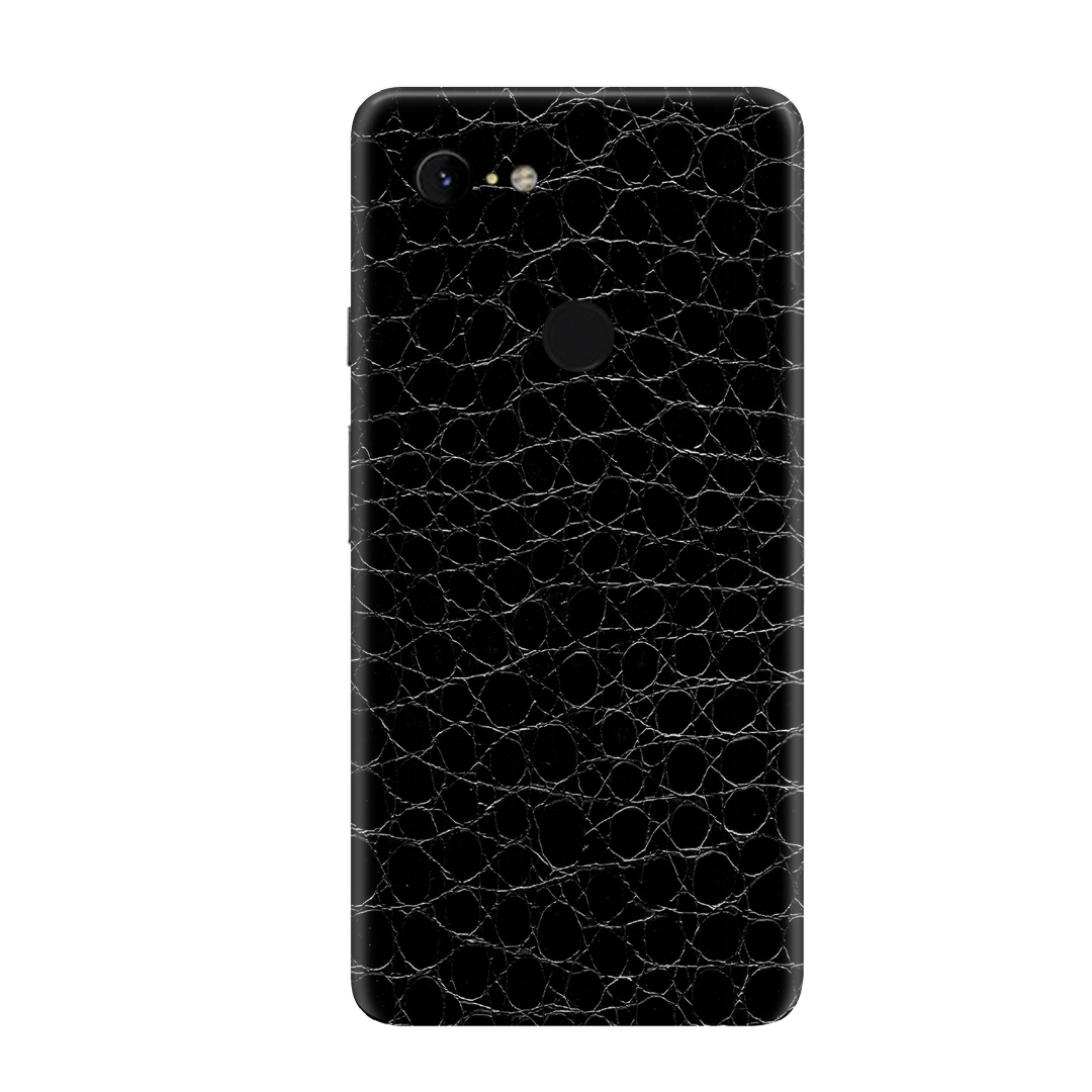Crocodile Black Skin for Google Pixel 3
