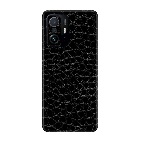 Crocodile Black Skin for MI 11T Pro