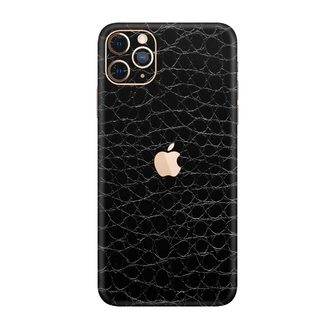 Crocodile Black Skin for iPhone 11 Pro Max