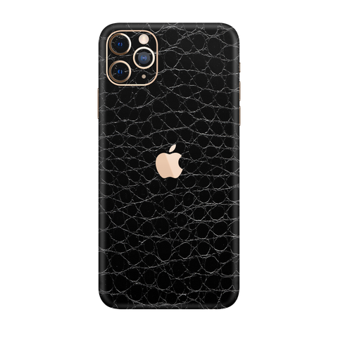 Crocodile Black Skin for iPhone 11 Pro Max