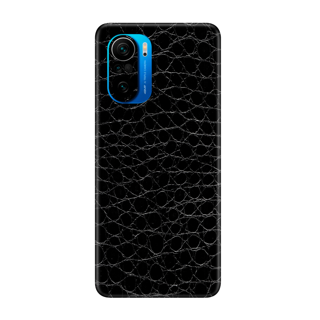 Crocodile Black Skin for Poco F3