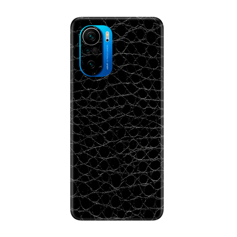 Crocodile Black Skin for Poco F3