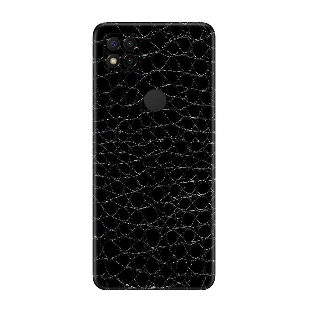 Crocodile Black Skin for Redmi 9c