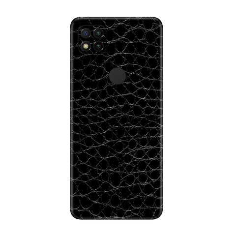 Crocodile Black Skin for Redmi 9c