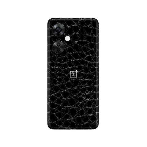 Crocodile Black Skin for OnePlus Nord CE 3 LITE 5G