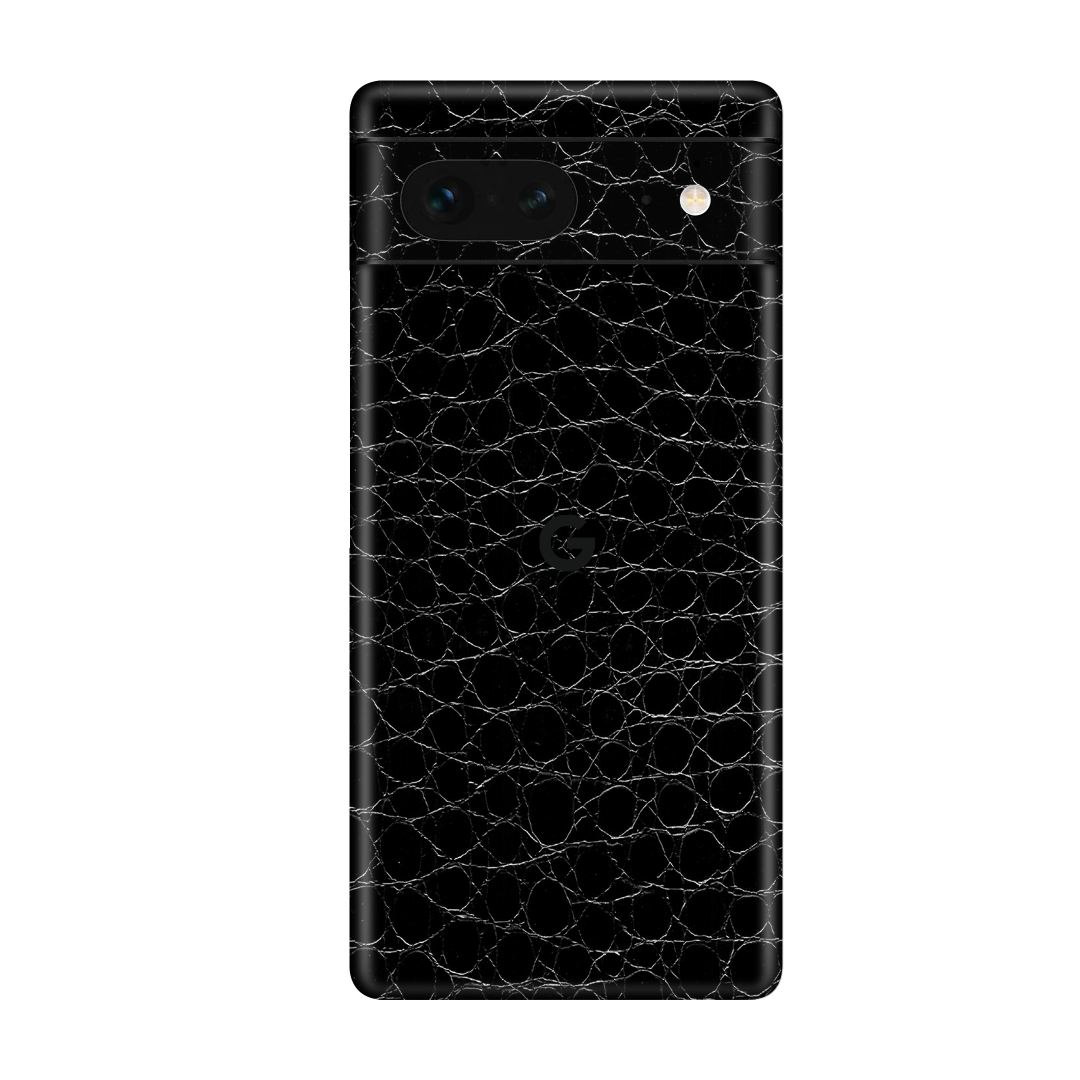 Crocodile Black Skin for Google Pixel 7