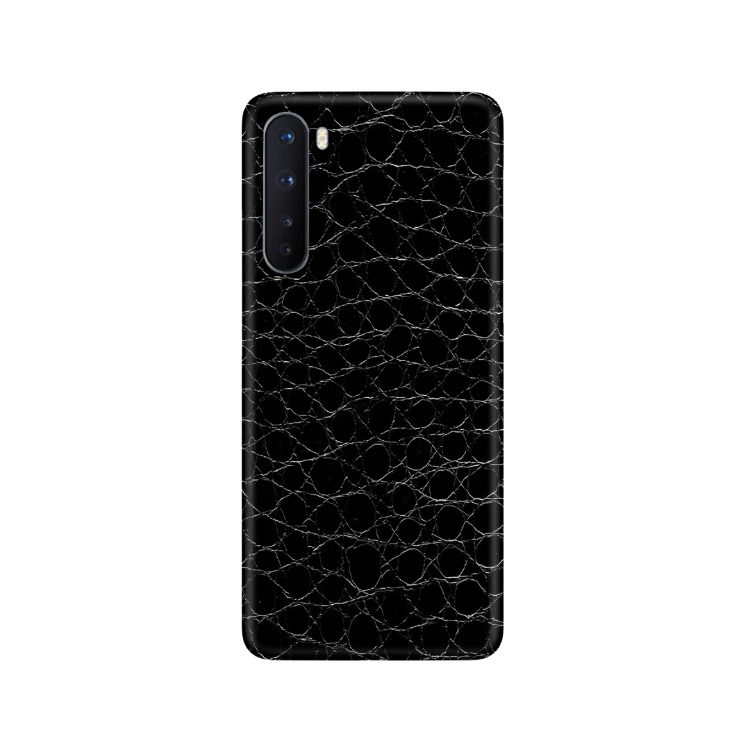 Crocodile Black Skin for OnePlus Nord 5G