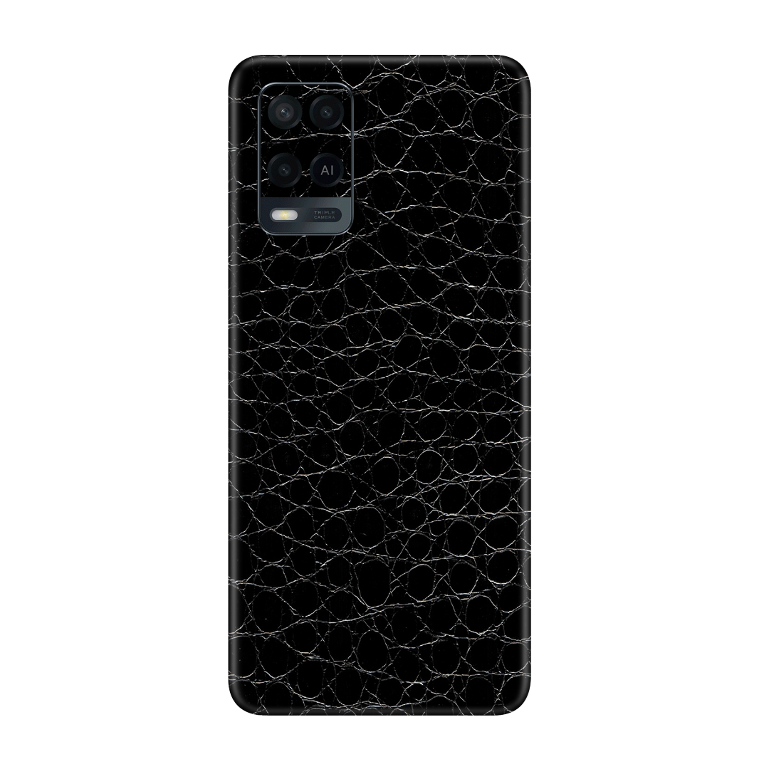 Crocodile Black Skin for Oppo A54