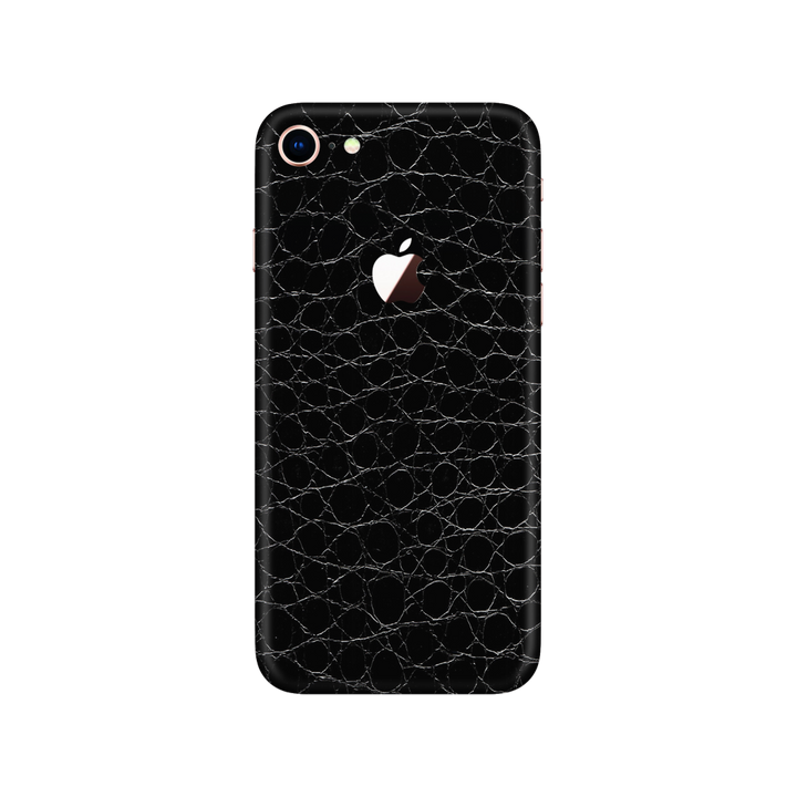 Crocodile Black Skin for iPhone SE 2020