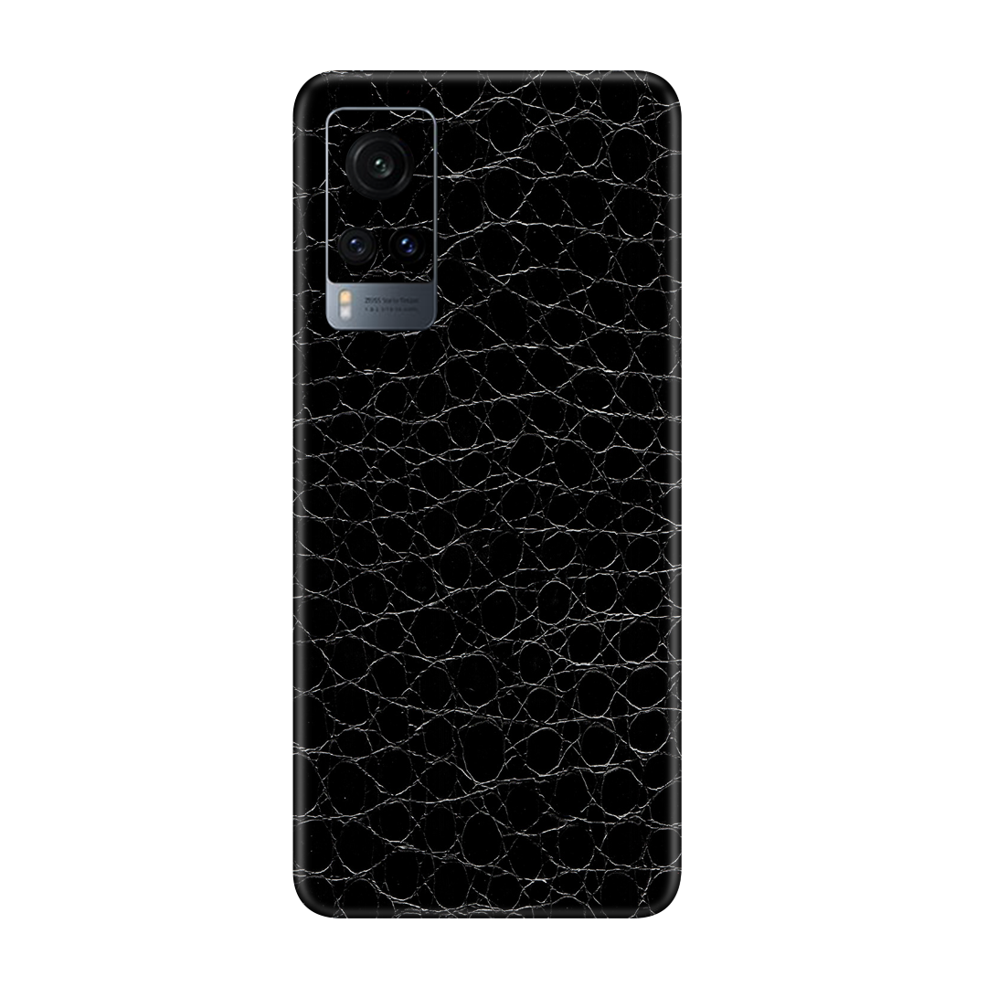 Crocodile Black Skin for Vivo X60 Pro