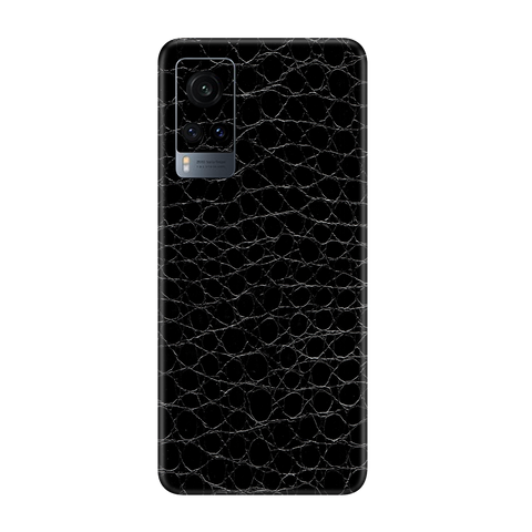 Crocodile Black Skin for Vivo X60 Pro
