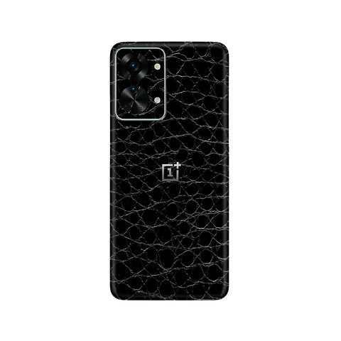 Crocodile Black Skin for OnePlus Nord 2T 5G