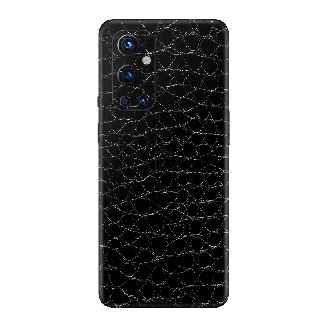 Crocodile Black Skin for OnePlus 9 Pro