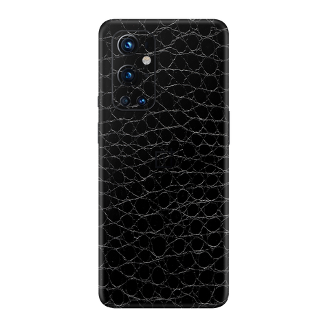 Crocodile Black Skin for OnePlus 9 Pro