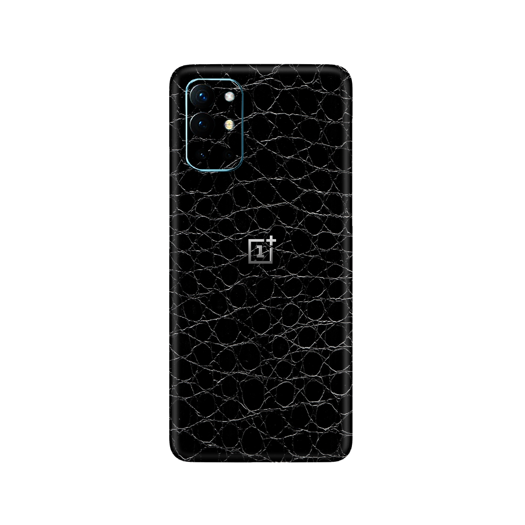 Crocodile Black Skin for OnePlus 9R 5G