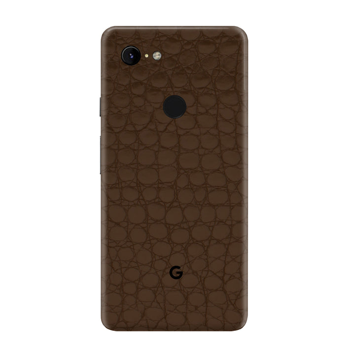 Crocodile Brown Skin for Google Pixel 3A XL