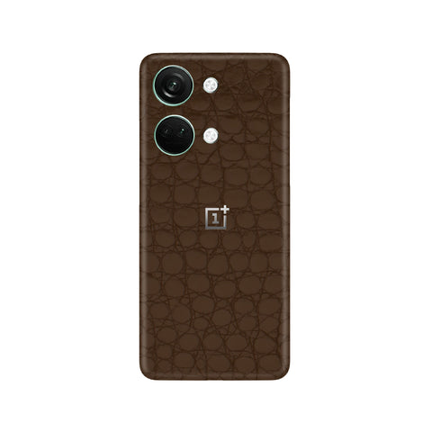 Crocodile Brown Skin for OnePlus Nord 3 5G