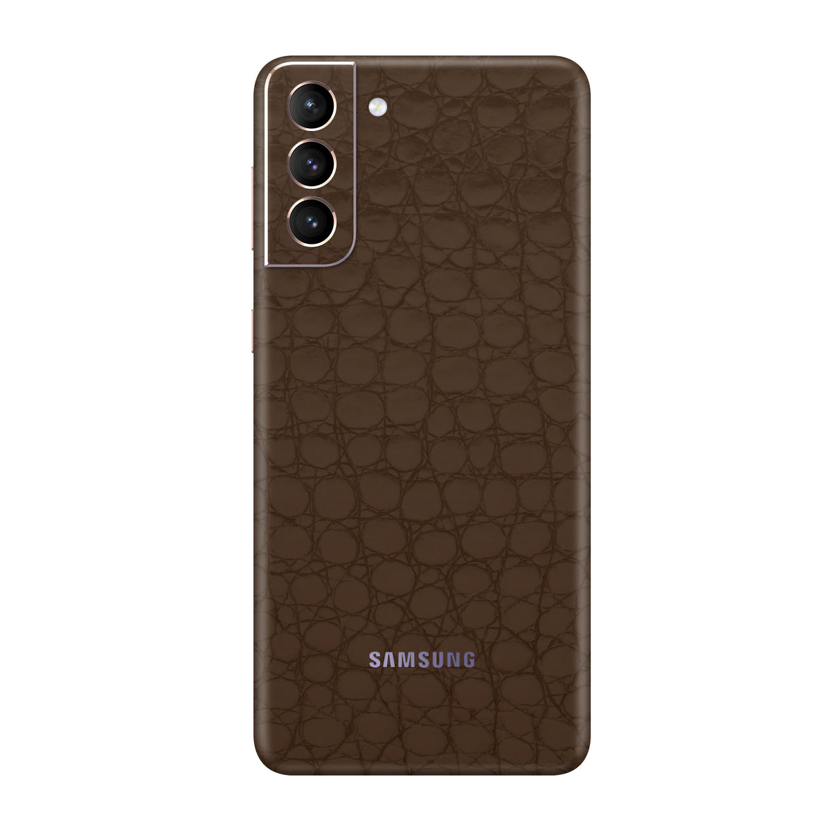 Crocodile Brown Skin for Samsung S21