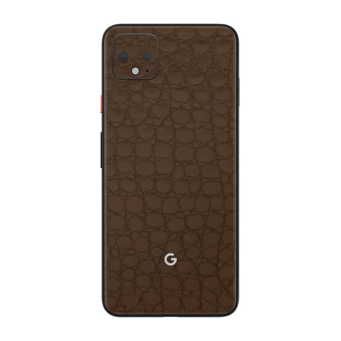 Crocodile Brown Skin for Google Pixel 4XL